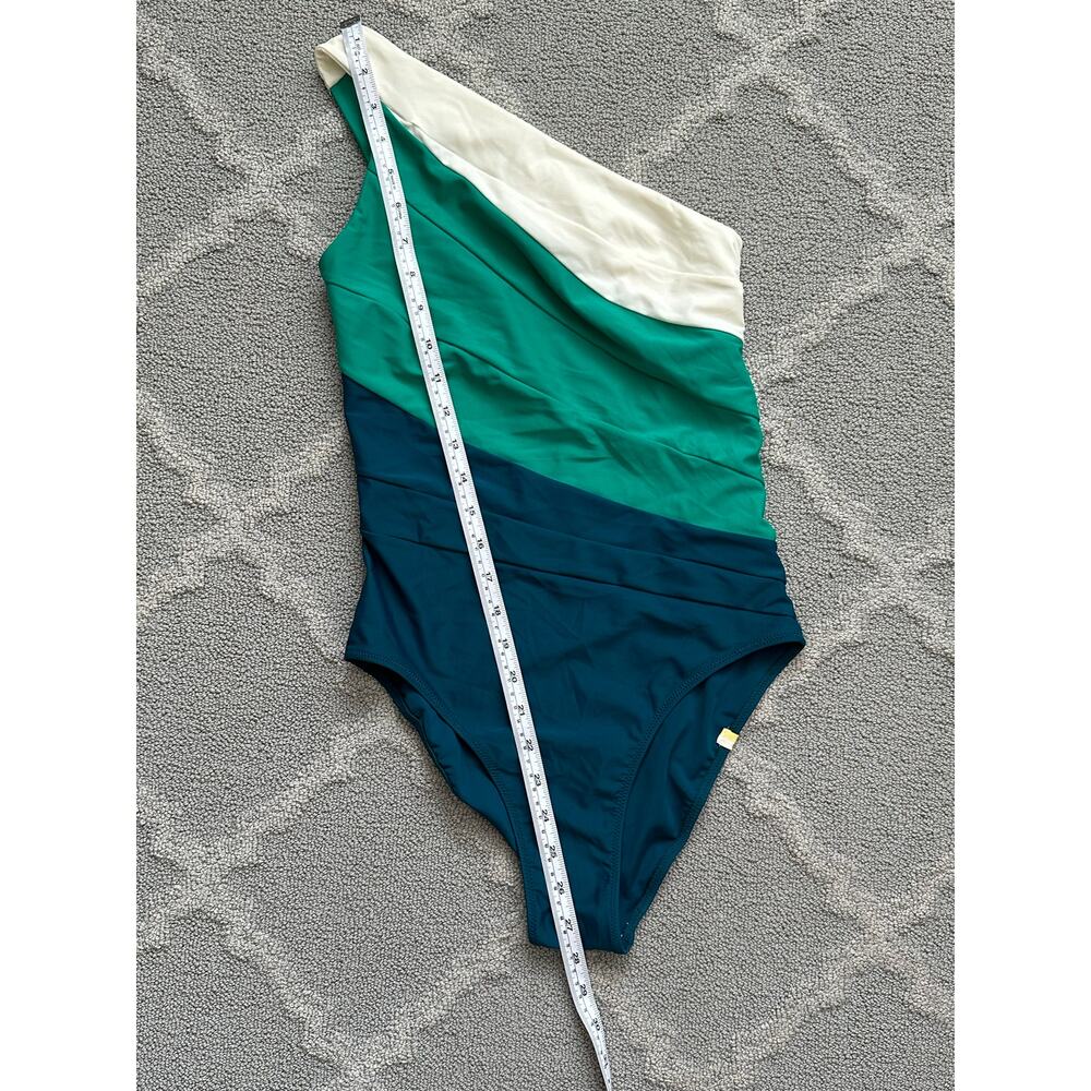 NWOT Summersalt Sidestroke Colorblock One-Piece Swimsuit - Picture 6 of 7